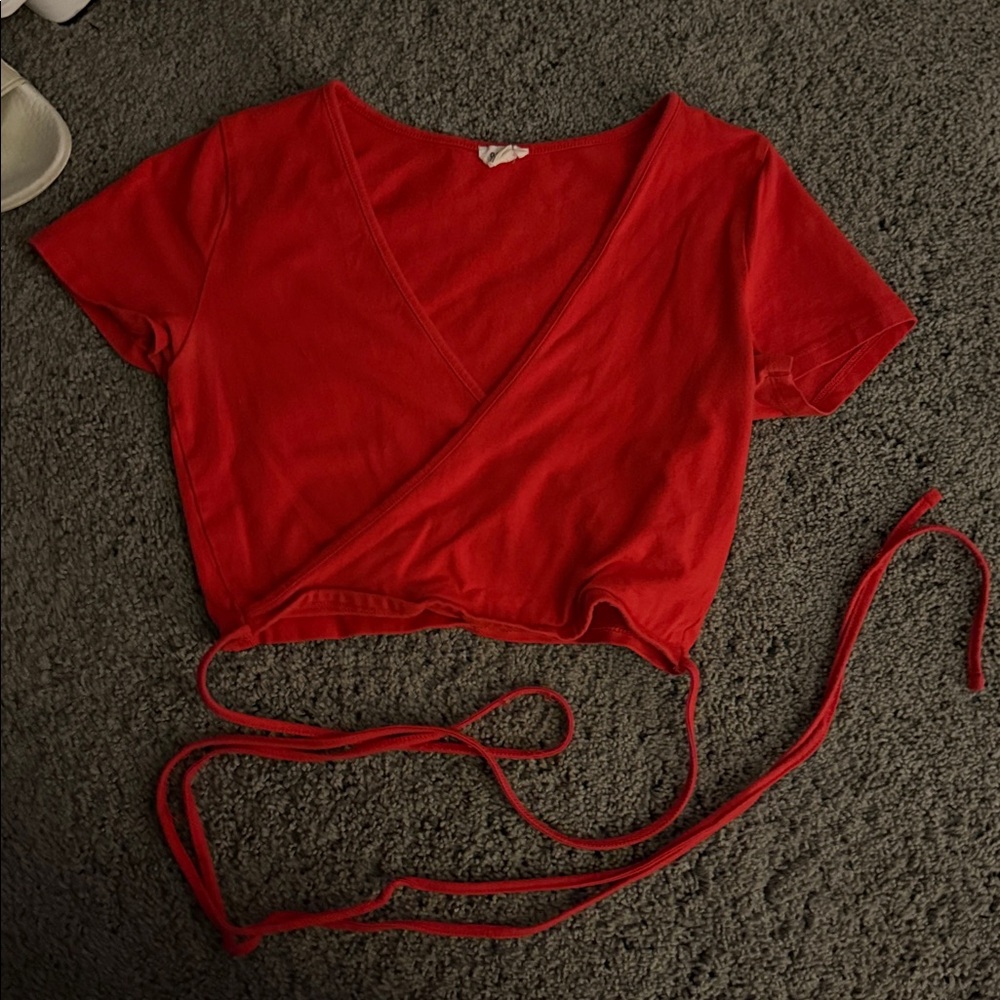 Garage Vibrant Red Top